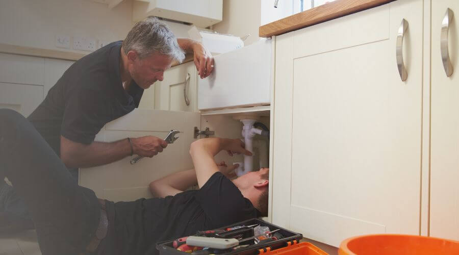 Professional sink repair in Mecca, IN