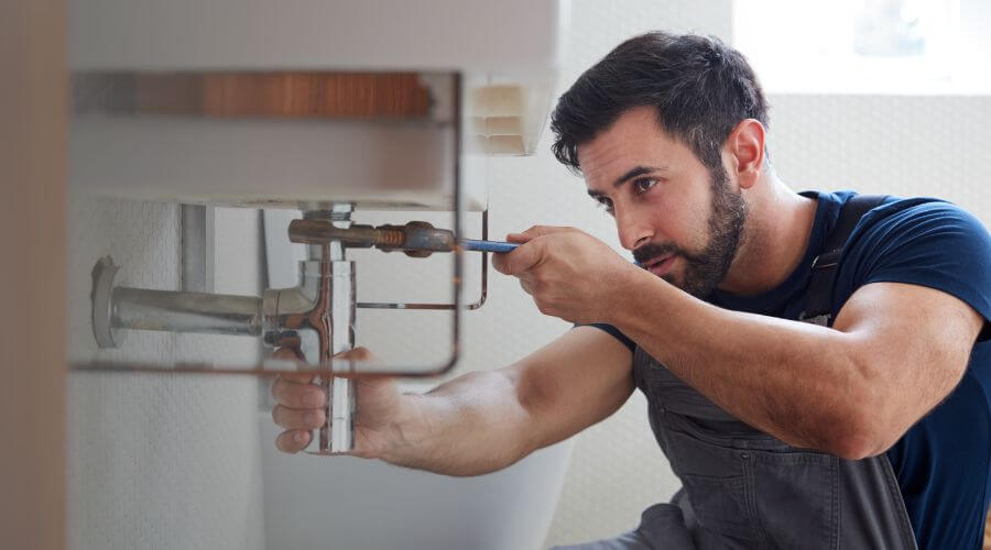 Faucet cartridge replacement in Mecca, IN